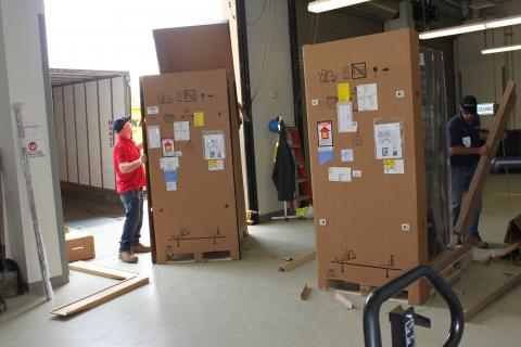 Sierra being delivered