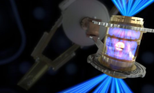 A close-up on an element of the fusion ignition process