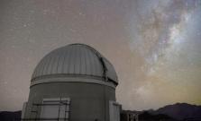 An observatory set against the night sky