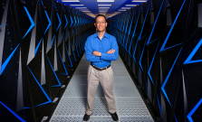 Barry Chen in front of Sierra