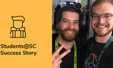 Stephen Herbein is an SC student volunteer success story