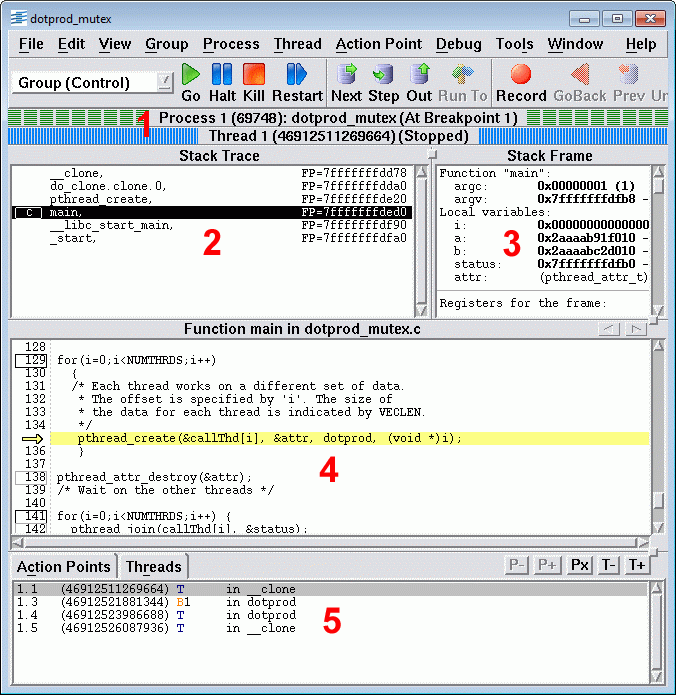 Process Thread Window