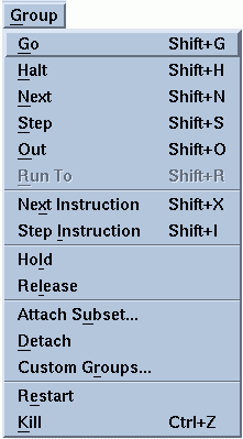 menu Process Group