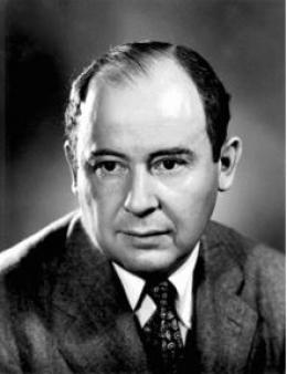 John von Neumann circa 1940s John von Neumann circa 1940s