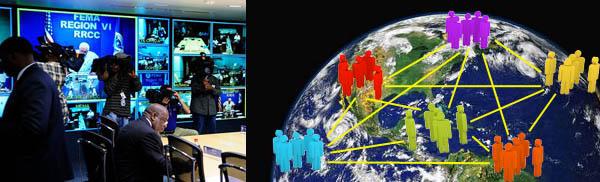 COllaborative networks connecting people globally